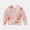 Harlow & Lloyd Sweatshirts & Pullovers Orange Retro Garden Men's French Terry Pullover Sweatshirt