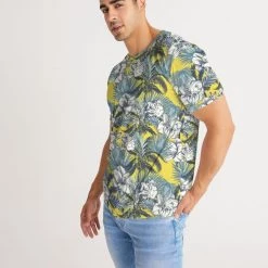 Harlow & Lloyd T Shirts & Tanks Yellow Tropics Men's Tee