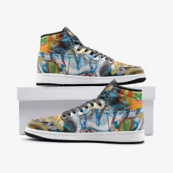 Harlow & Lloyd Shoes Peace Graffiti Unisex Sneakers