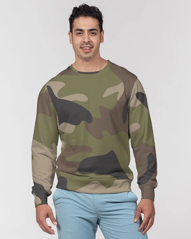 Harlow & Lloyd Woodland Camo Men's French Terry Pullover Sweatshirt Sweatshirts & Pullovers 5 Harlow & Lloyd Woodland Camo Men's French Terry Pullover Sweatshirt Sweatshirts & Pullovers