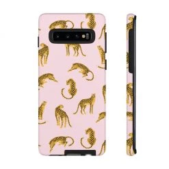 Printify Accessories Pink Leopards Tough Phone Case