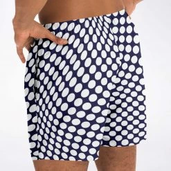 Subliminator Whirlpool Polkadot Swim Shorts - Blue
