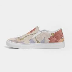 Harlow & Lloyd Shoes Iris Art Women's Slip-On Canvas Shoe