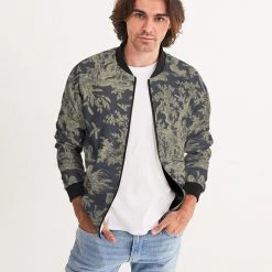 Harlow & Lloyd Life Is Beautiful Men's Vintage Bomber Jacket Jackets