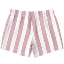 Subliminator Blossom Pink Stripe Swim Shorts