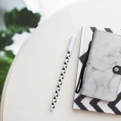 Wc-fulfillment White Marble Phone Wallet Case