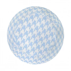 ThisNew Accessories Pale Blue Houndstooth Bucket Hat 7 ThisNew Accessories Pale Blue Houndstooth Bucket Hat