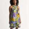 Harlow & Lloyd Spring Flowers Women's Halter Dress 2 Harlow & Lloyd Spring Flowers Women's Halter Dress