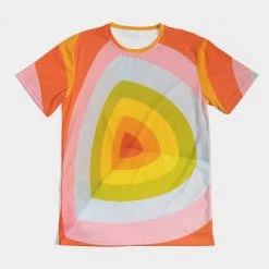 Harlow & Lloyd T Shirts & Tanks Orange Vortex Men's Tee