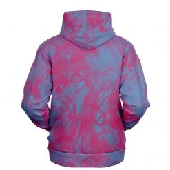 Subliminator Red Blue Flame Unisex Hoodie Hoodies
