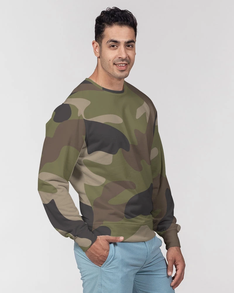 Harlow & Lloyd Woodland Camo Men's French Terry Pullover Sweatshirt Sweatshirts & Pullovers 7 Harlow & Lloyd Woodland Camo Men's French Terry Pullover Sweatshirt Sweatshirts & Pullovers