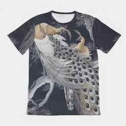 Harlow & Lloyd Perched Peacocks Men's Tee T Shirts & Tanks