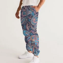 Harlow & Lloyd Pants & Joggers Perfect Paisley Men's Lightweight Track Pants