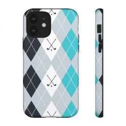 Printify Vintage Golf Pattern Tough Phone Case