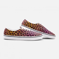 Harlow & Lloyd Vivid Cheetah Low Cut Canvas Shoes