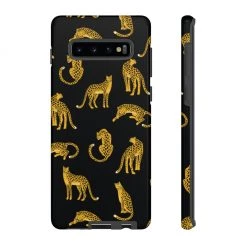 Printify Black Leopards Tough Phone Case