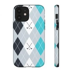 Printify Vintage Golf Pattern Tough Phone Case