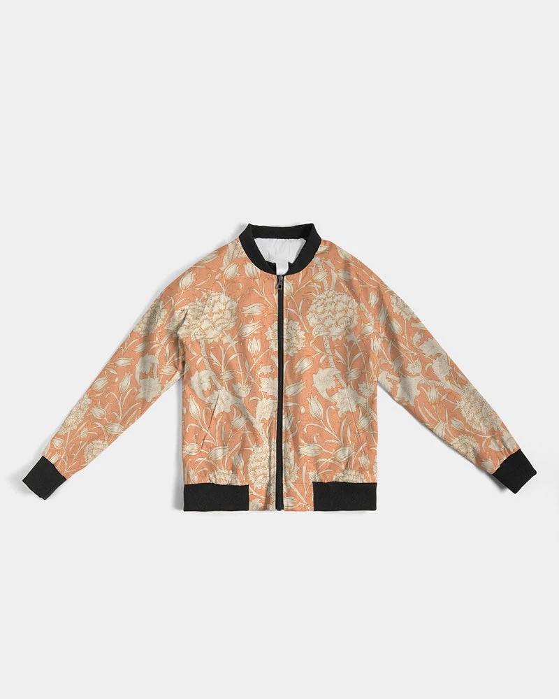 Harlow & Lloyd Vintage Tulip Women's Bomber Jacket 3 Harlow & Lloyd Vintage Tulip Women's Bomber Jacket