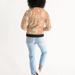 Harlow & Lloyd Vintage Tulip Women's Bomber Jacket 15 Harlow & Lloyd Vintage Tulip Women's Bomber Jacket