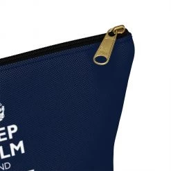 Printify Keep Calm & Cruise On Accessory Pouch Accessories
