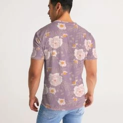 Harlow & Lloyd T Shirts & Tanks Orange Peonies Floral Rose Men's Tee 15 Harlow & Lloyd T Shirts & Tanks Orange Peonies Floral Rose Men's Tee