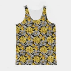 Harlow & Lloyd T Shirts & Tanks Yellow Pop Floral Men's Tank