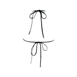 Harlow & LLoyd Yellow Argyle Check Bikini Top Women