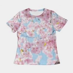 Harlow & Lloyd Cherry Blossom Sky Women's Tee