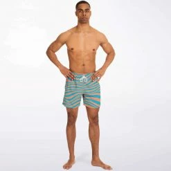 Subliminator Sunset Water Swim Shorts Men