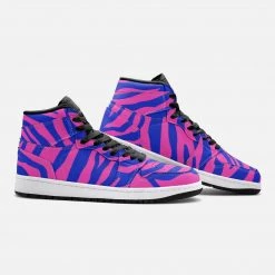 Harlow & Lloyd Shoes Electric Zebra Unisex Sneakers
