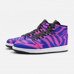 Harlow & Lloyd Shoes Electric Zebra Unisex Sneakers