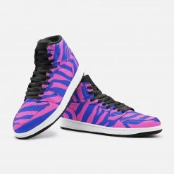 Harlow & Lloyd Shoes Electric Zebra Unisex Sneakers