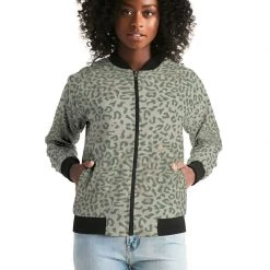 Harlow & Lloyd Jackets Soldier Camo Women's Bomber Jacket