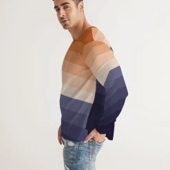 Harlow & Lloyd Purple Rays Men's Long Sleeve Tee T Shirts & Tanks