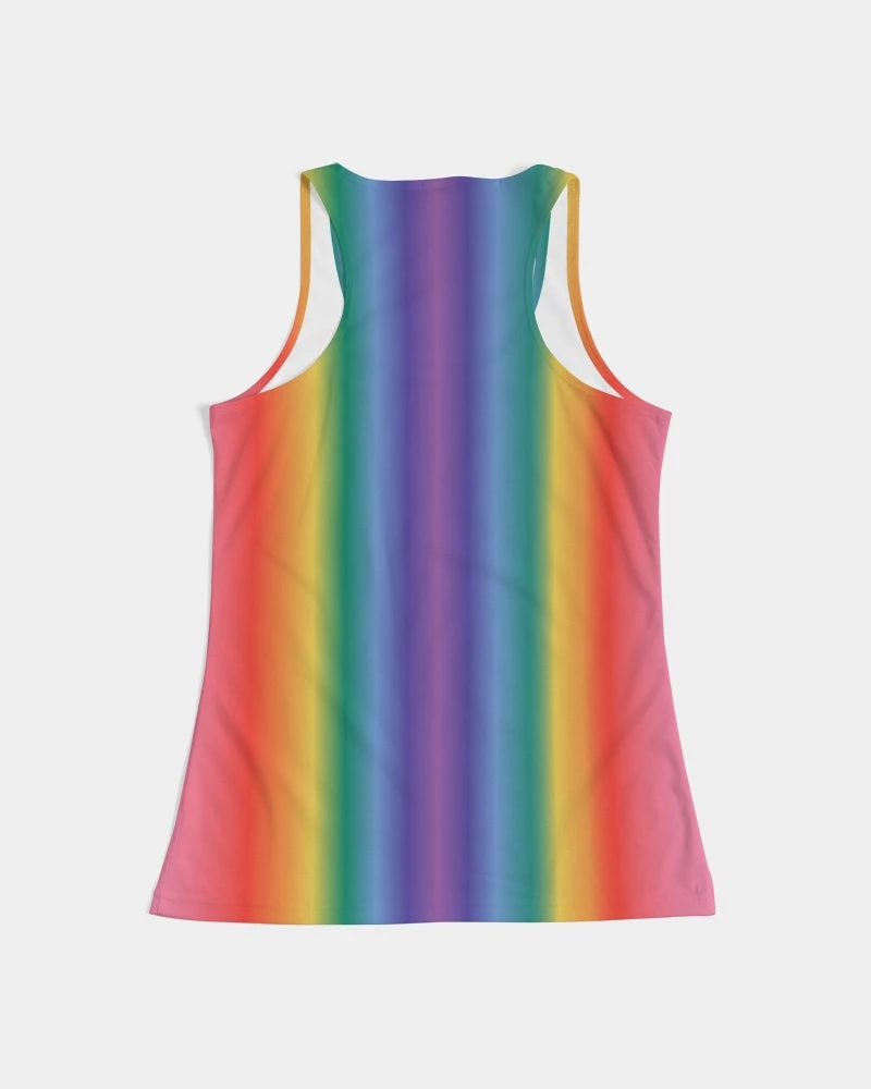 Harlow & Lloyd T Shirts & Tanks Rainbow Vertical Stripe Women's Tank 9 Harlow & Lloyd T Shirts & Tanks Rainbow Vertical Stripe Women's Tank