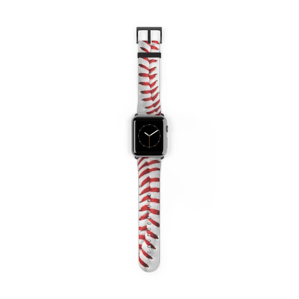 Printify Baseball Seam Apple Watch Band Accessories 19 Printify Baseball Seam Apple Watch Band Accessories