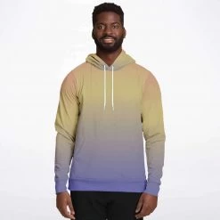 Subliminator Purple Earth Ombre Fade Unisex Hoodie