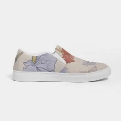 Harlow & Lloyd Shoes Iris Art Women's Slip-On Canvas Shoe