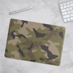 Harlow & Lloyd Macbook Hard Shell Case - Woodland Camo
