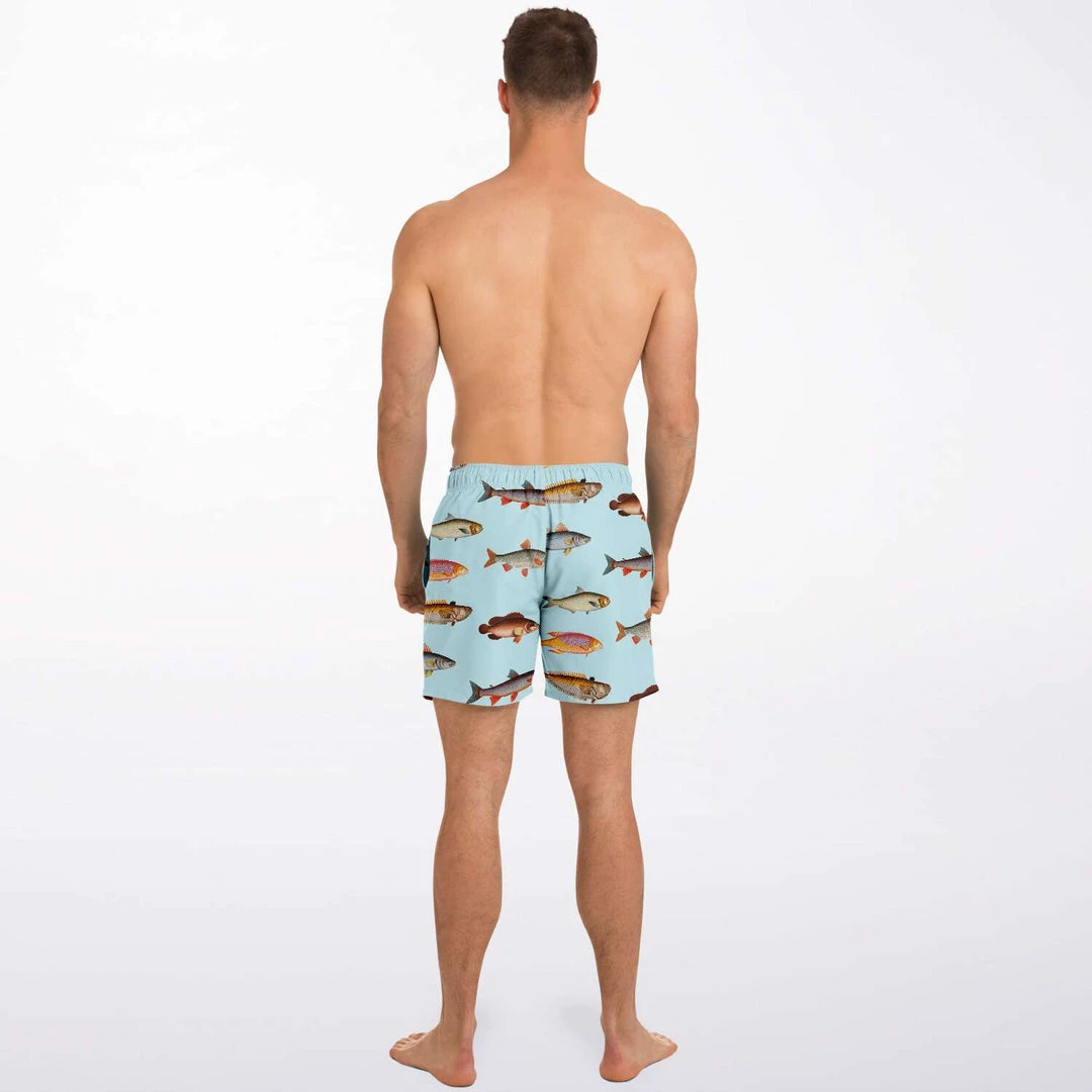 Subliminator School Of Fish Swim Shorts Men 7 Subliminator School Of Fish Swim Shorts Men