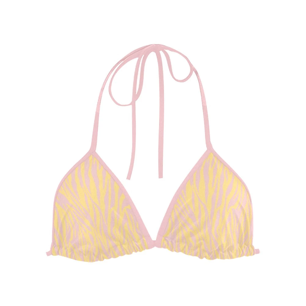 Harlow & LLoyd Dust Storm Zebra Bikini Top 3 Harlow & LLoyd Dust Storm Zebra Bikini Top