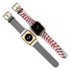 Printify Baseball Seam Apple Watch Band Accessories 56 Printify Baseball Seam Apple Watch Band Accessories
