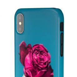 Printify Marine Sky Rose Snap Case Phone Cases