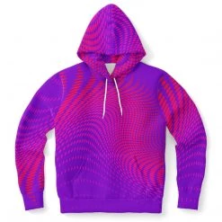 Subliminator Hoodies Wicked Purple Dots Unisex Hoodie