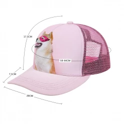 Harlow & Lloyd Custom Photo Mesh Cap - Pink Accessories
