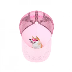Harlow & Lloyd Custom Photo Mesh Cap - Pink Accessories