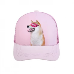 Harlow & Lloyd Custom Photo Mesh Cap - Pink Accessories