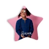 Harlow & Lloyd Custom Photo Christmas Ornaments With Personalized Name - Star Shape
