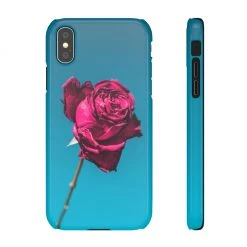 Printify Marine Sky Rose Snap Case Phone Cases