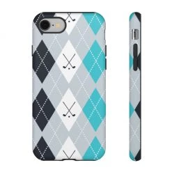 Printify Vintage Golf Pattern Tough Phone Case